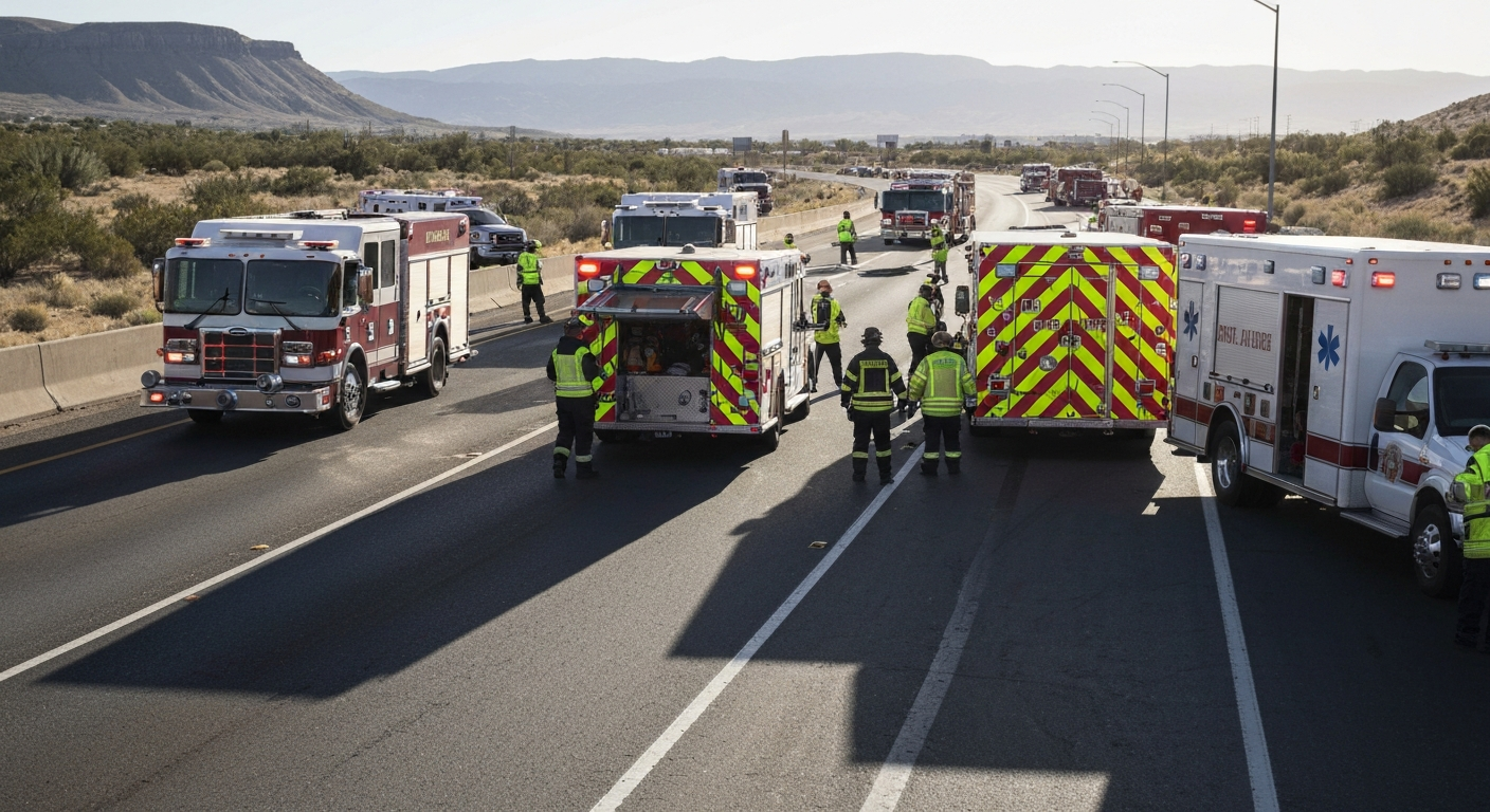 Burn Injury accident scene in Mapleton